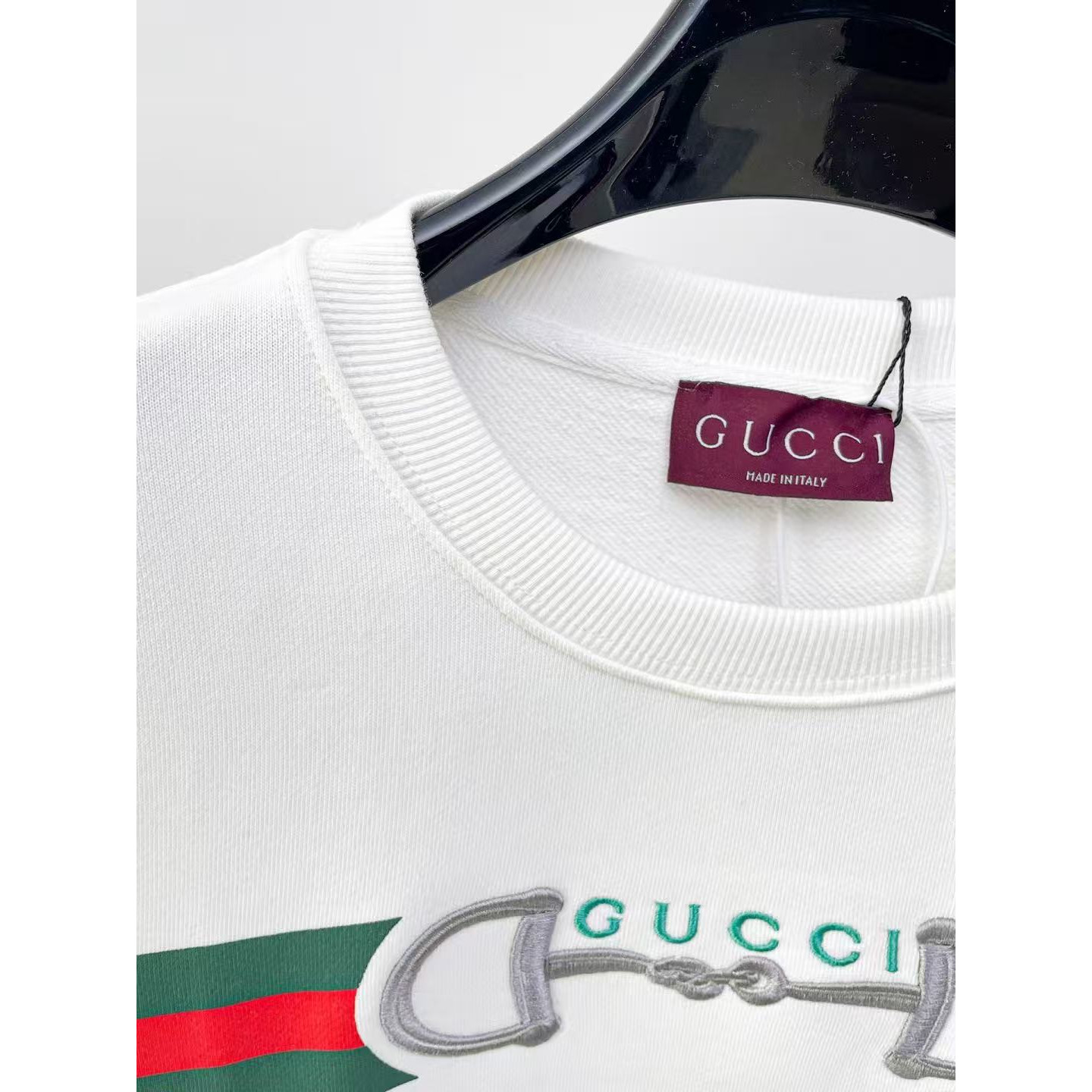 <p>GUCCI 圆领卫衣(白)</p>