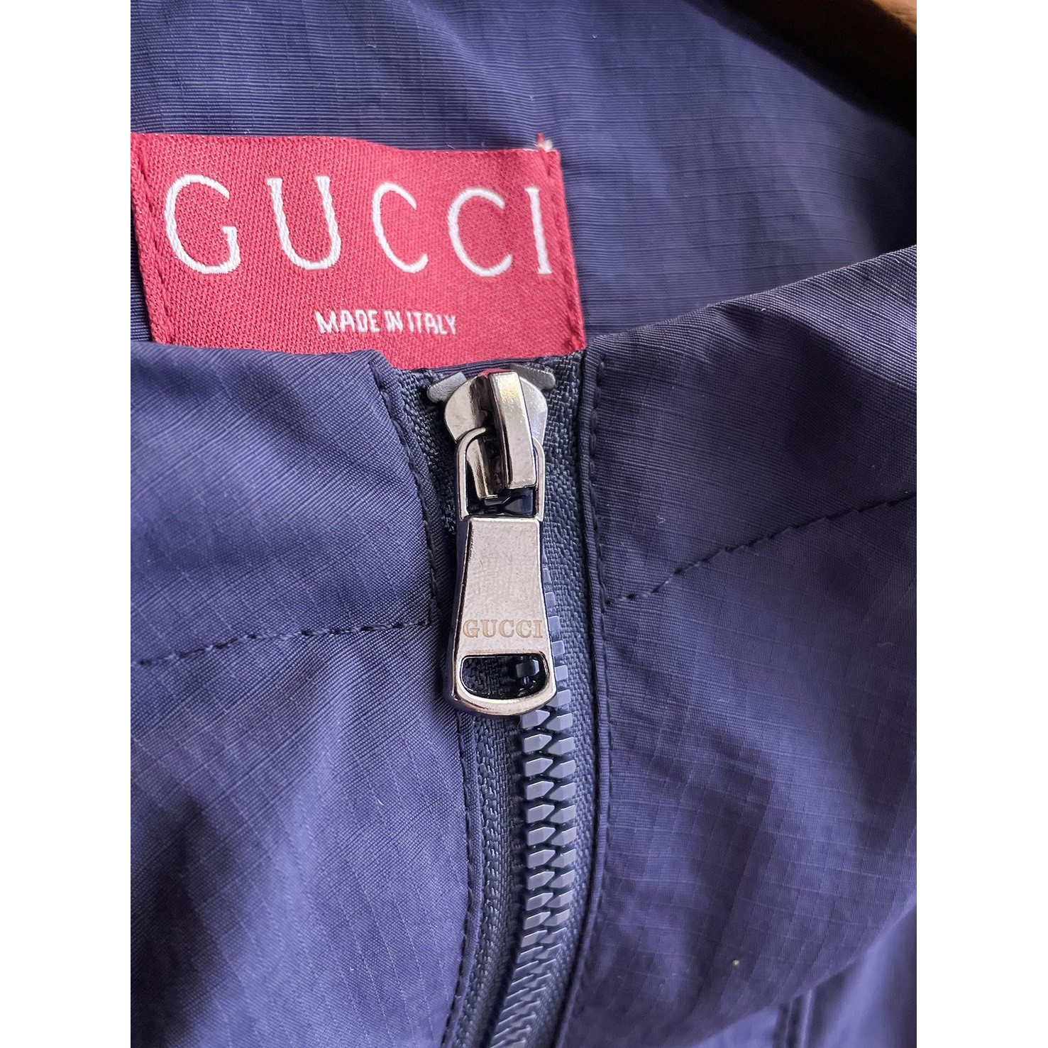 <p>GUCCI 男士夹克外套(藍)</p>
