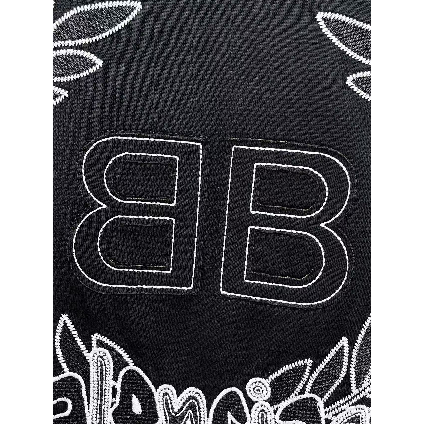 <p>Balenciaga&nbsp;专柜新款短袖T恤(黑)</p>