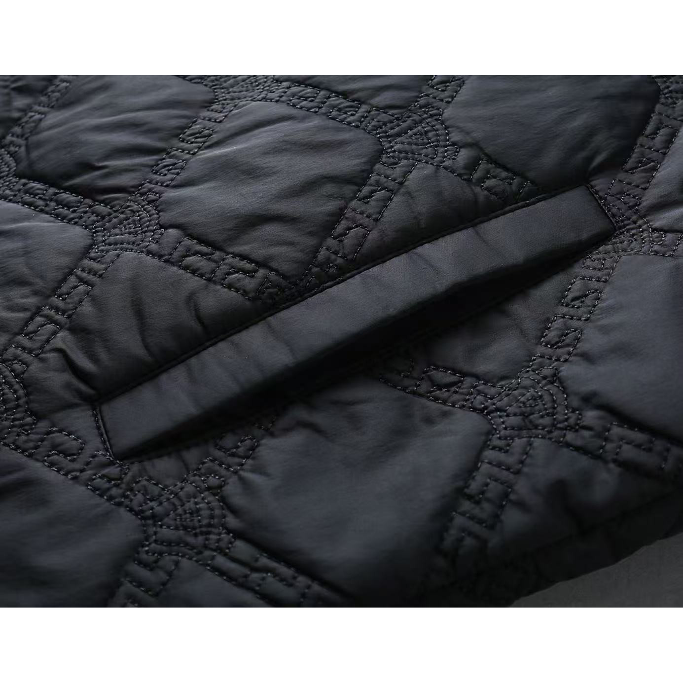 <p>LV 加厚棉服外套(黑)</p>