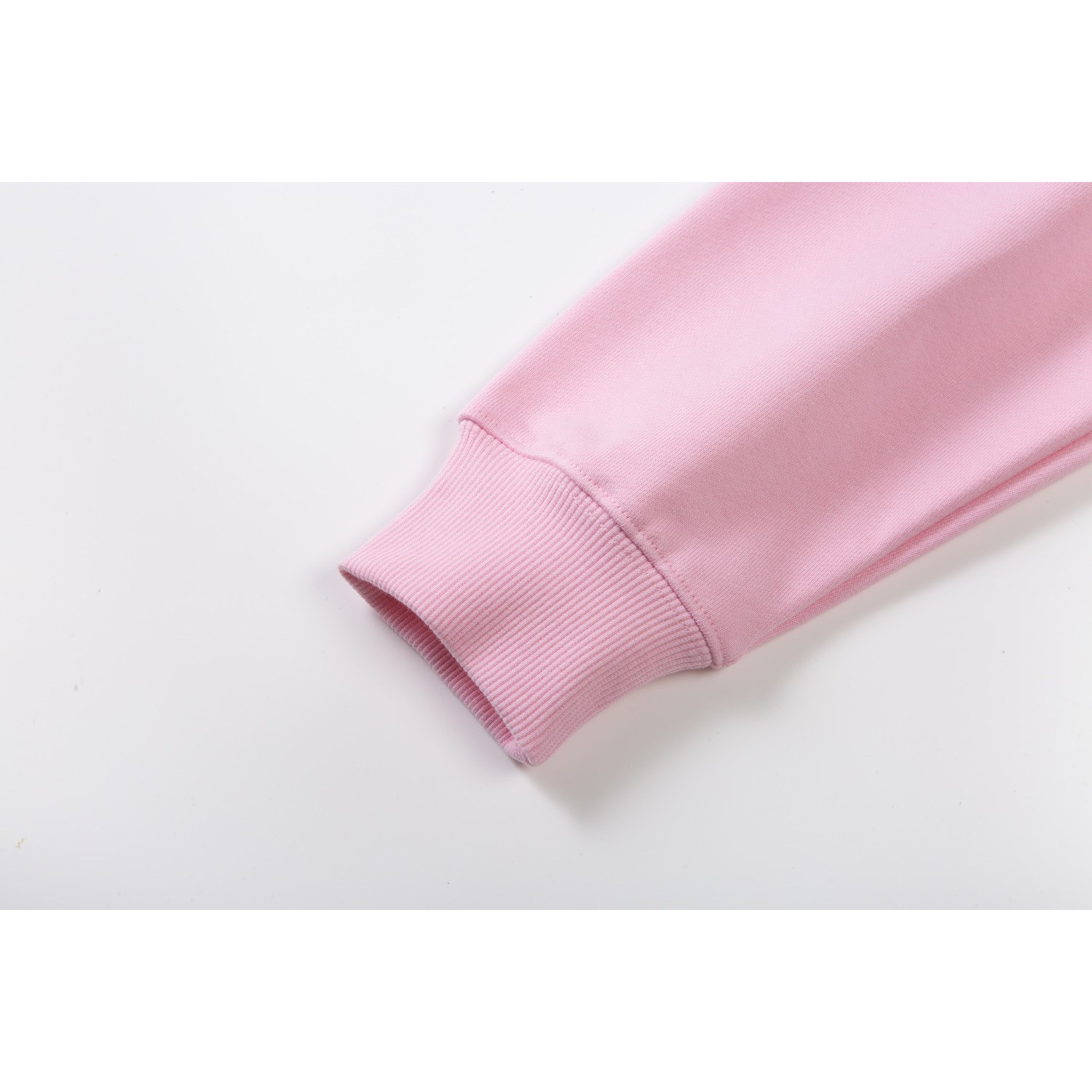 <p>Loewe 火焰绣花logo皮口袋连帽卫衣(粉)</p>