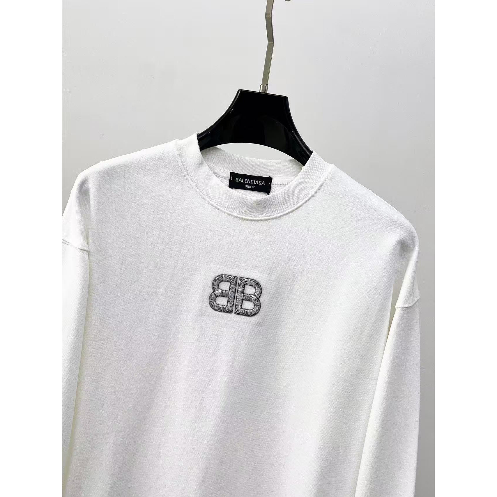 <p>Balenciaga 圓領長袖T恤(白)</p>