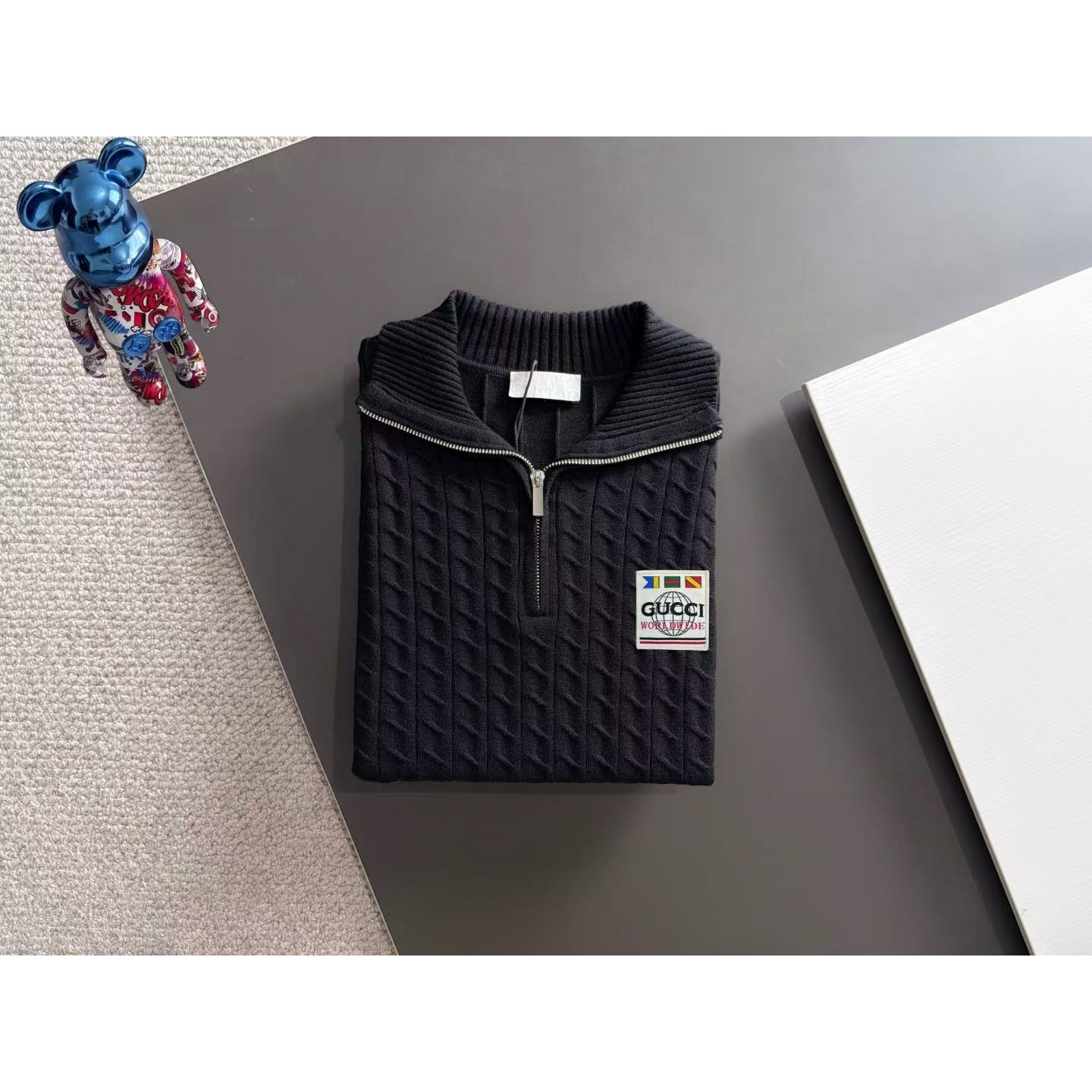 <p>GUCCI&nbsp;秋冬官网最新毛衣(黑)</p>