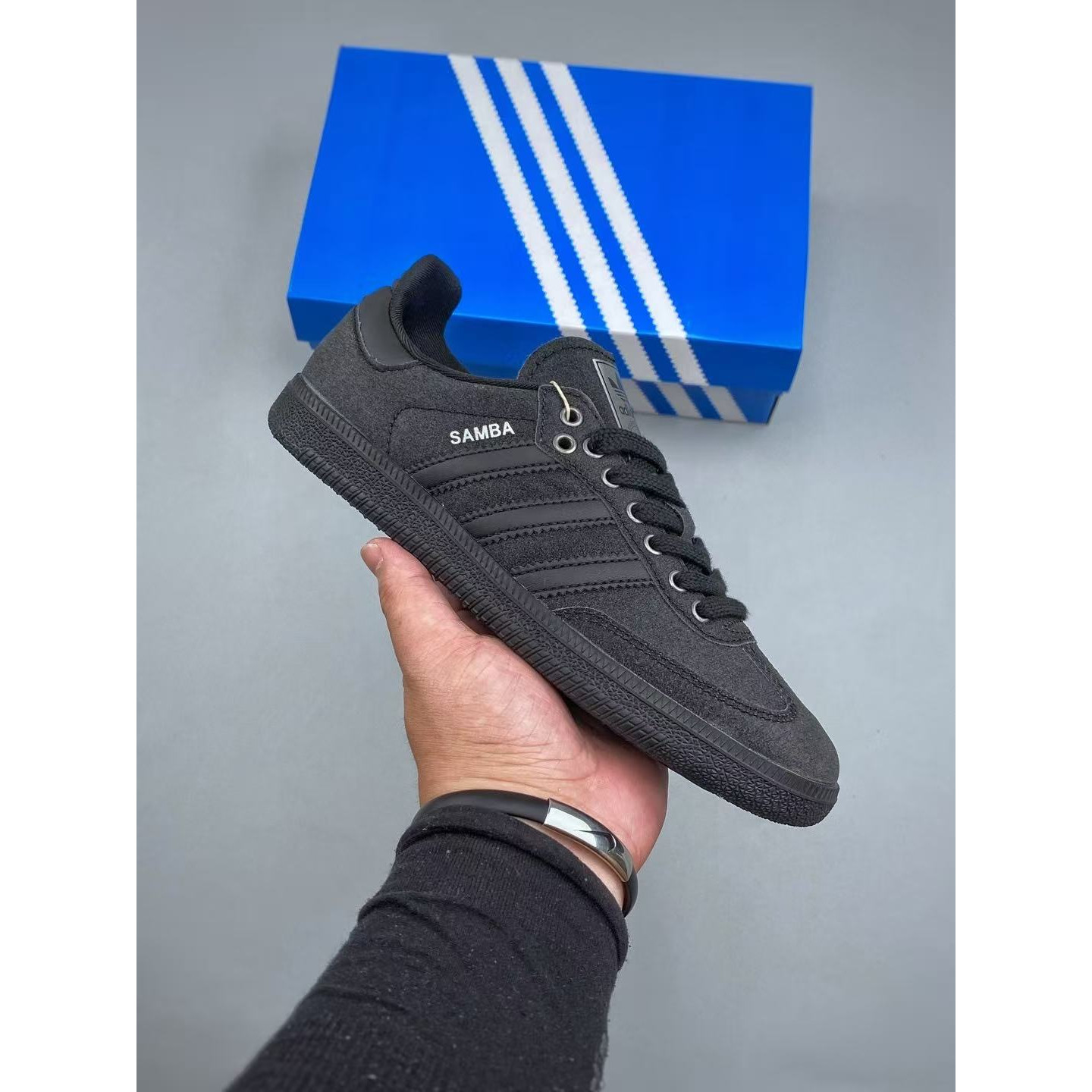 <p>Adidas originals SAMBA OG &nbsp;低帮板鞋(黑)</p>
