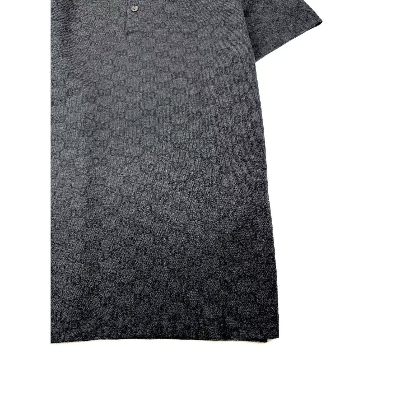 <p>GUCCI 羊毛真丝提花短袖毛衣(783040)</p>