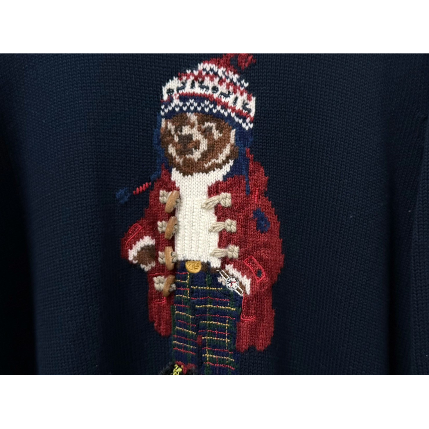 <p>Ralph Lauren 宽松版棉圆领针织衫(黑)</p>