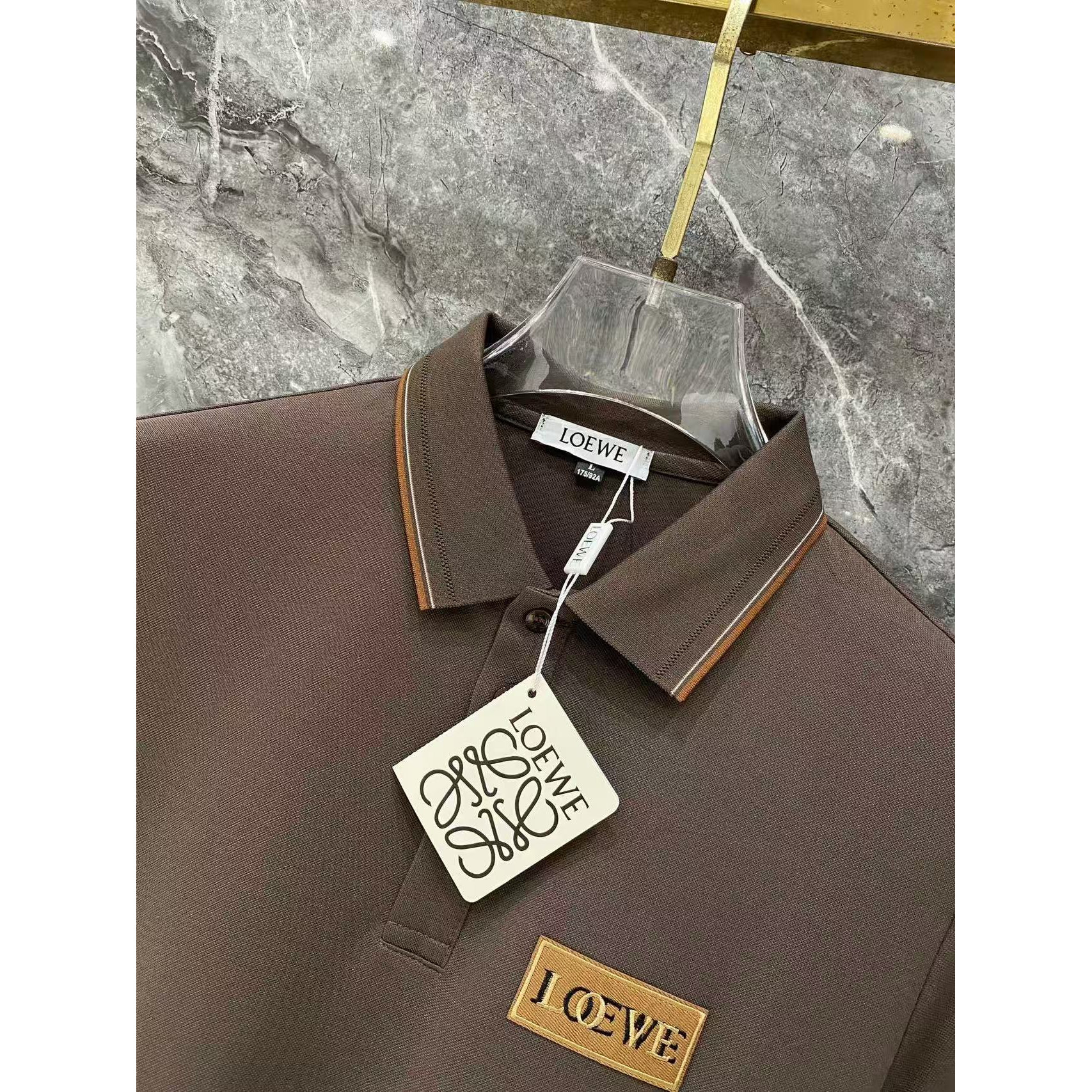 <p>LOEWE 秋冬长袖Polo(782984)</p>