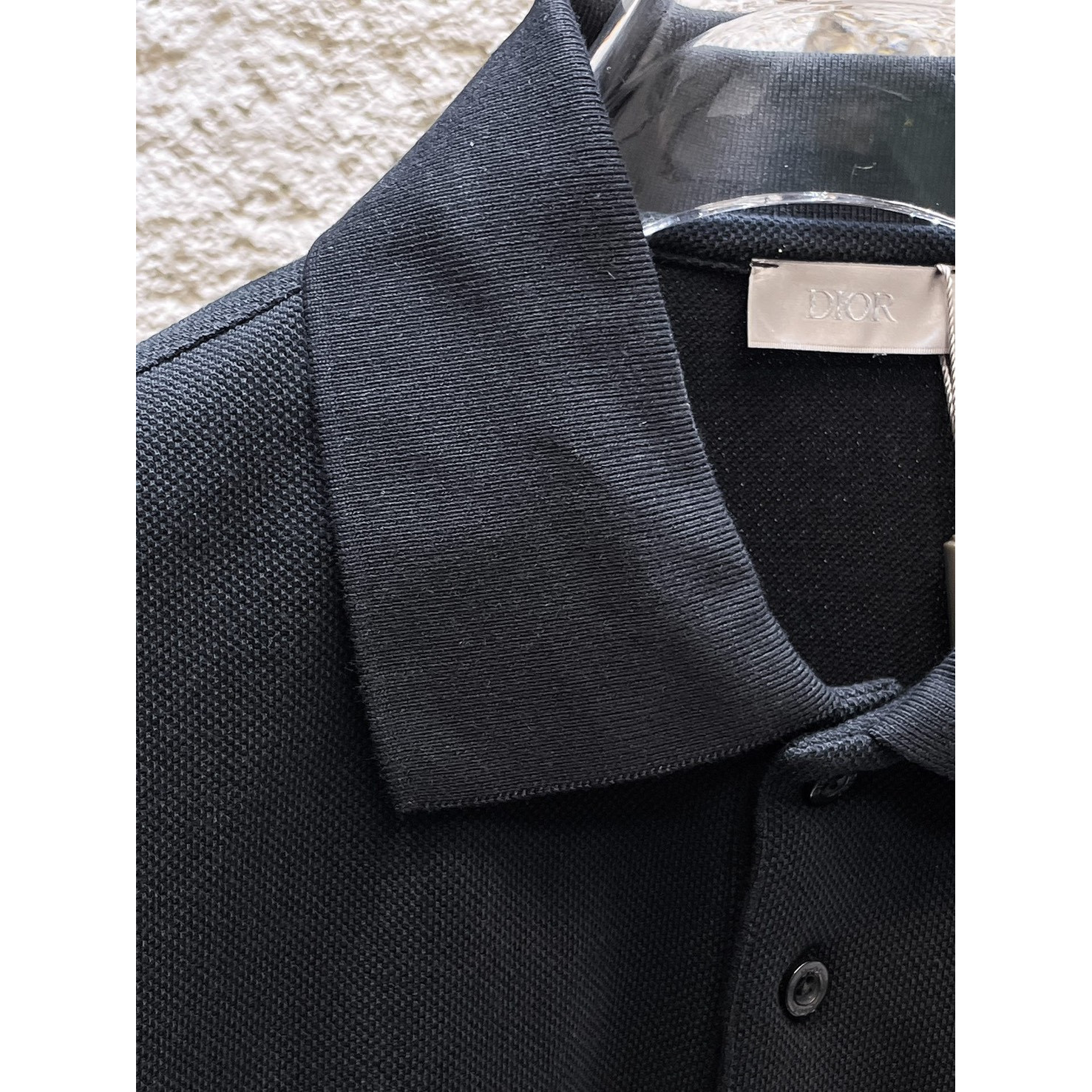 <p>DIOR&nbsp;短袖翻领polo衫(黑)</p>