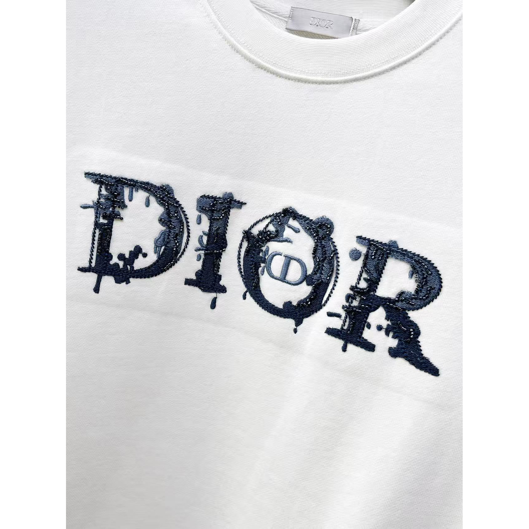 <p>DIOR 圓領長袖T恤(白)</p>