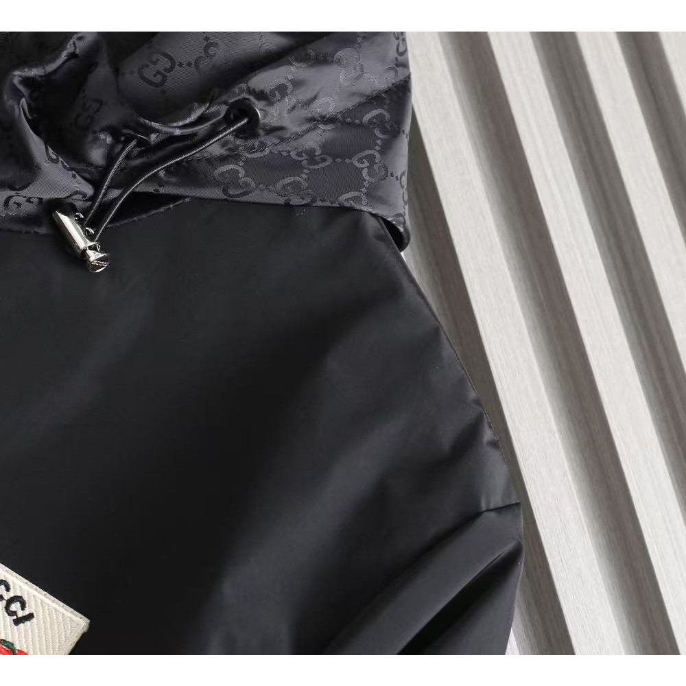 <p>GUCCI&nbsp;男士夹克外套(黑)</p>