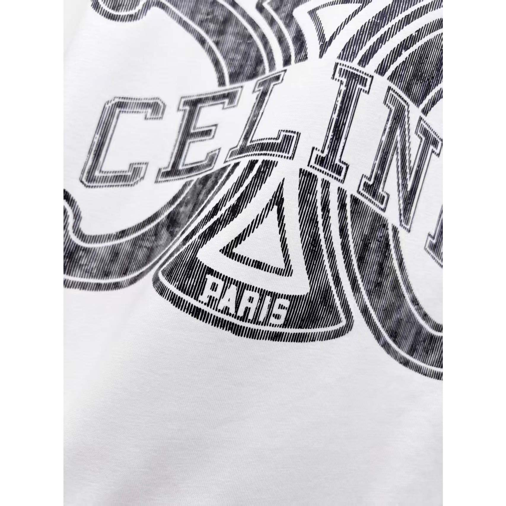 <p>CELINE 短袖圆领T恤(白)</p>