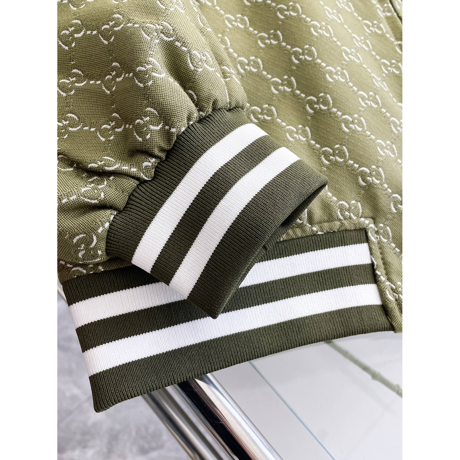 <p>GUCCI&nbsp;男士夹克外套(綠)</p>