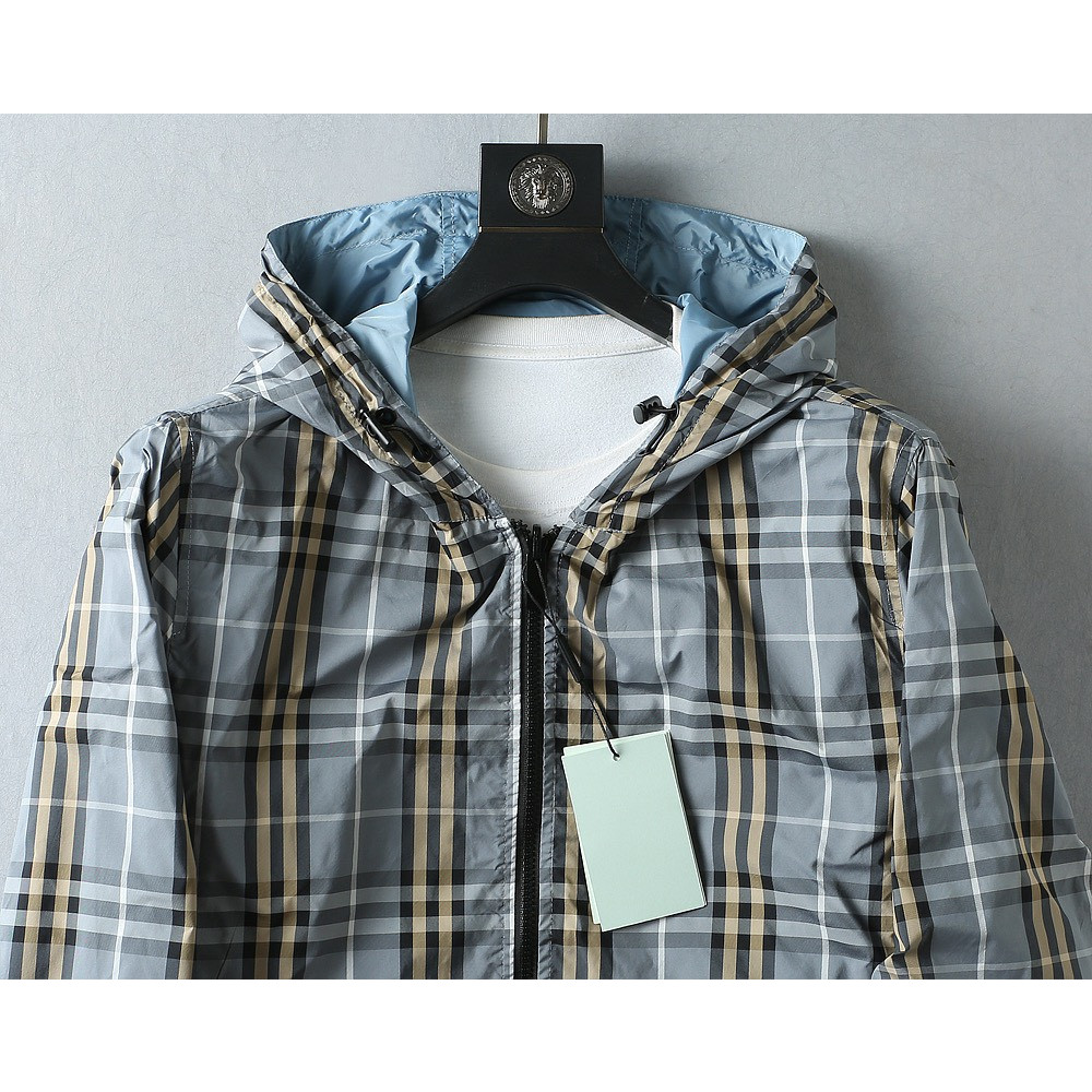 <p>BURBERRY 夹克外套(时尚设计师款)(天藍)</p>