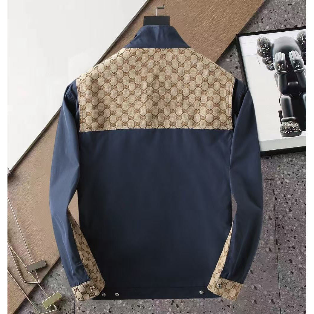 <p>GUCCI 男士夹克外套(800874)</p>