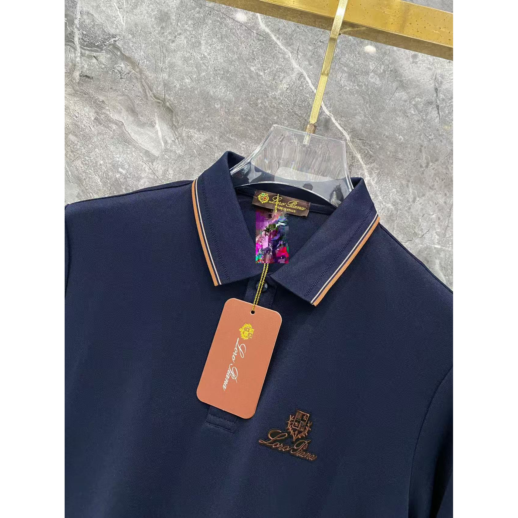 <p>Loro Piana 秋冬长袖Polo(783000)</p>