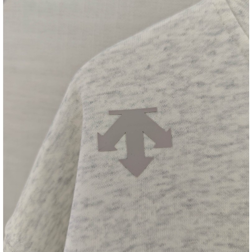 <p>DESCENTE 連帽長袖T恤(灰)</p>