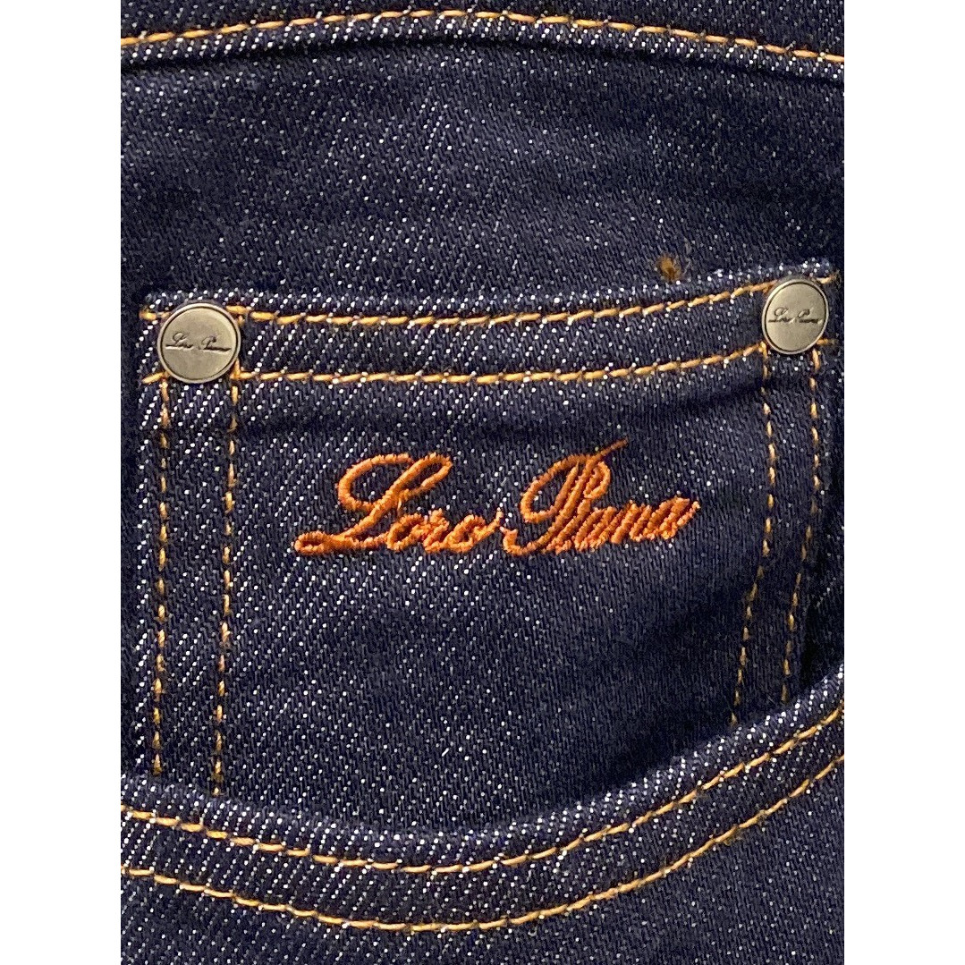 <p>Loro Piana 休闲牛仔裤(深藍)</p>