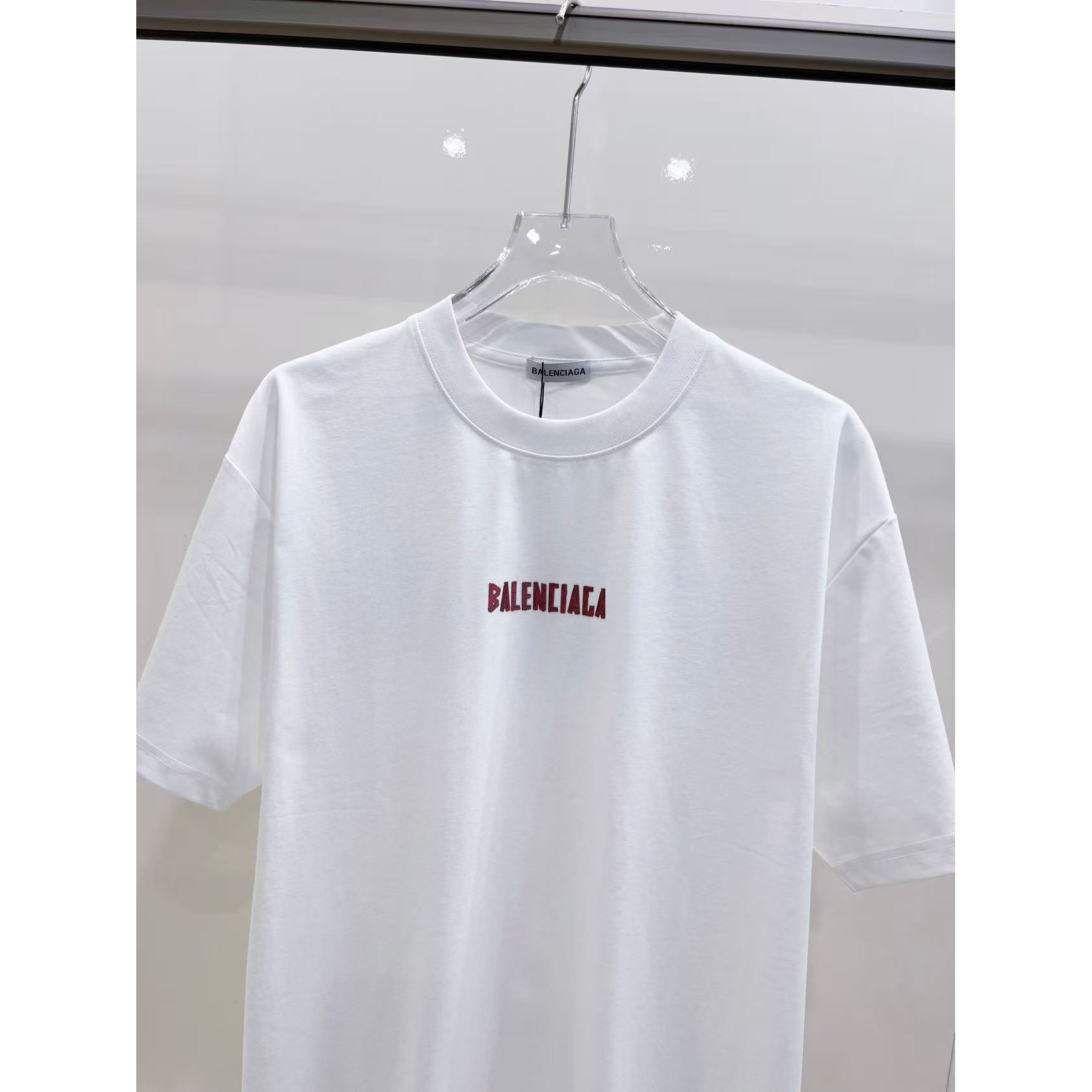<p>Balenciaga&nbsp;硅胶厚板短袖T恤(白)</p>