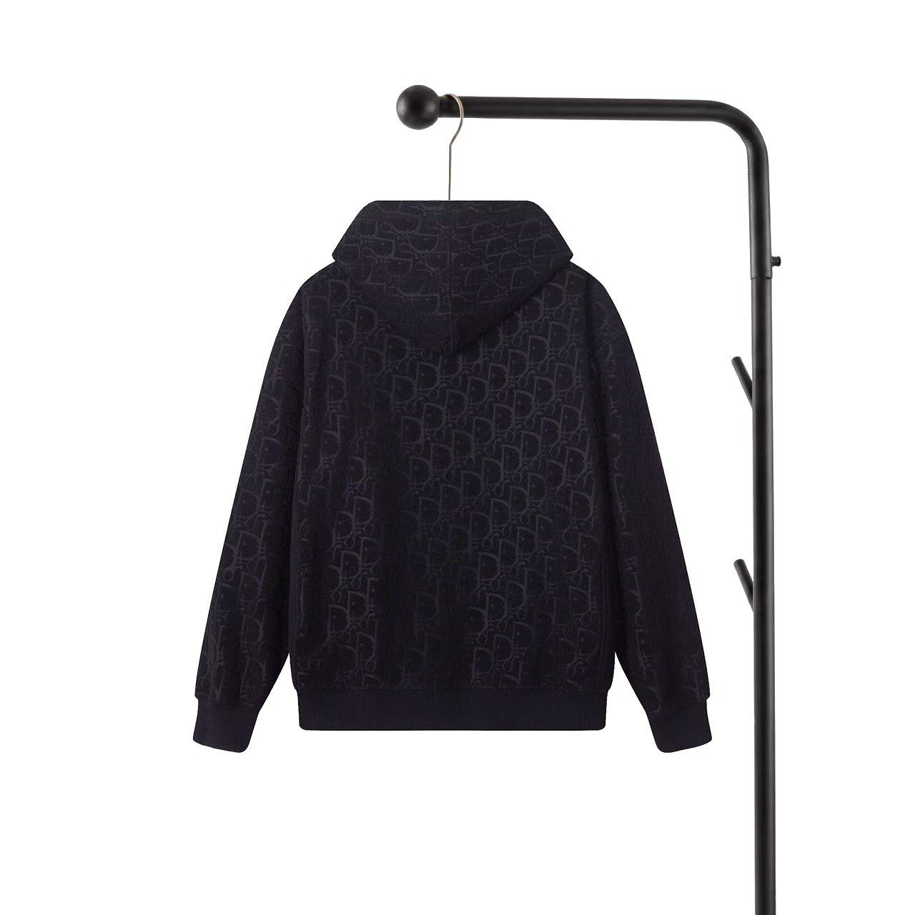 <p>Dior logo毛巾绣花卫衣(黑)</p>