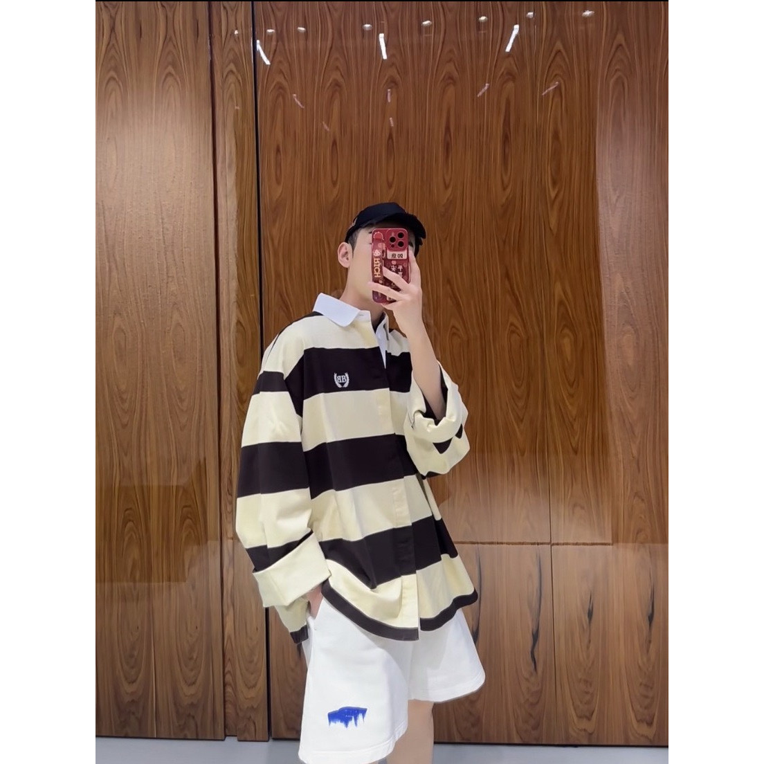 <p>Balenciaga 3m刺绣印花休闲短裤(白)</p>