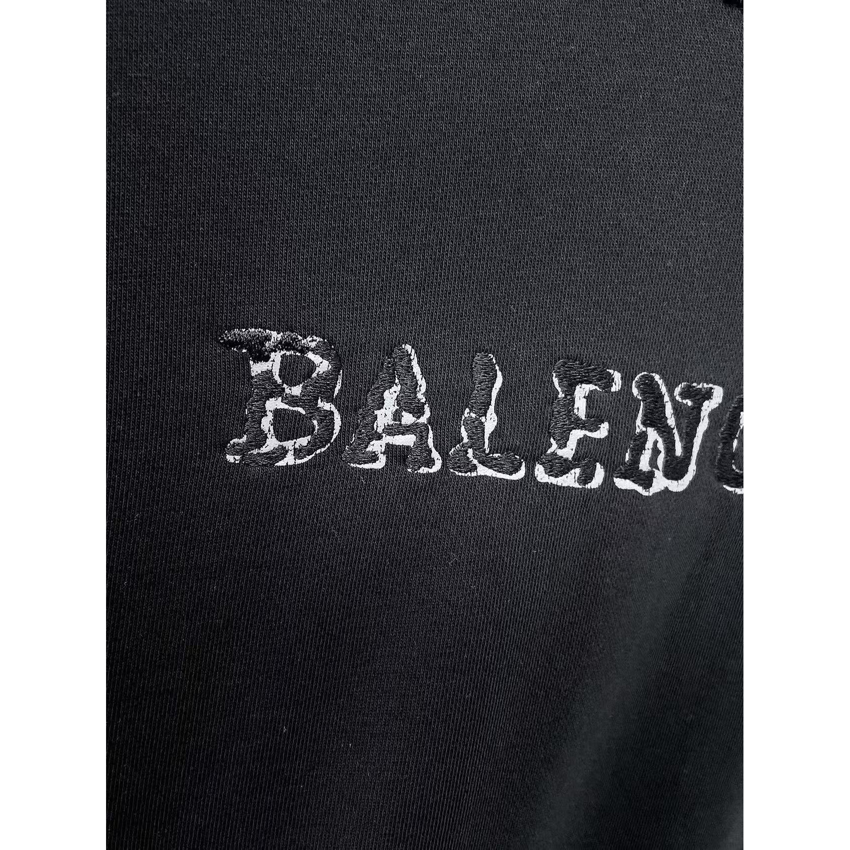 <p>Balenciaga 圓領長袖T恤(黑)</p>