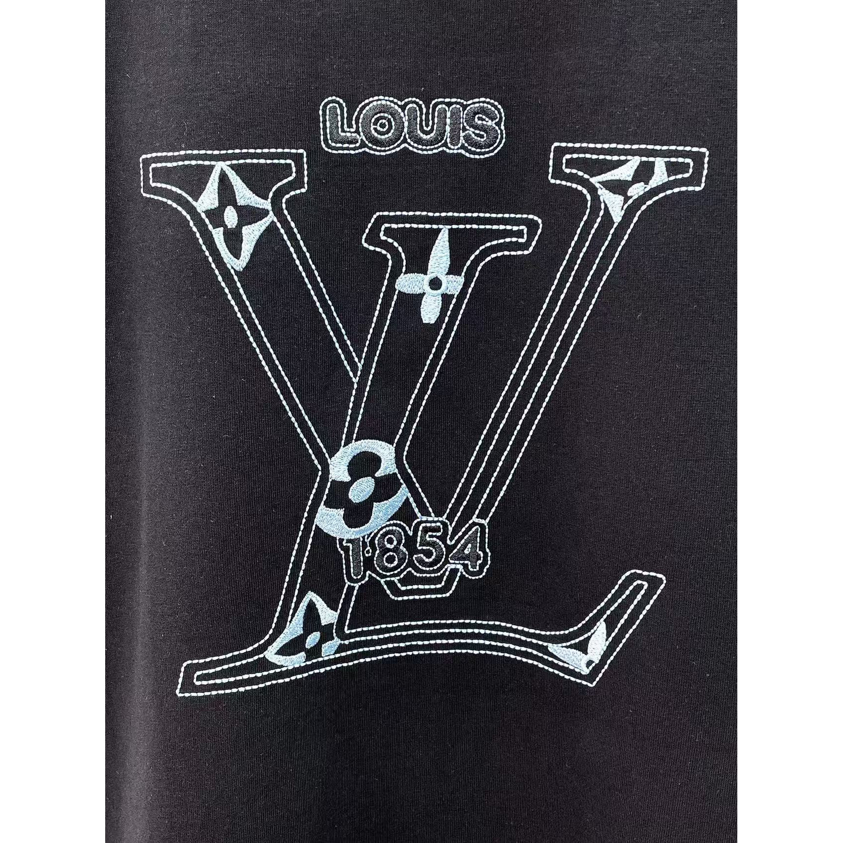 <p>LV 专柜新款短袖T恤(黑)</p>