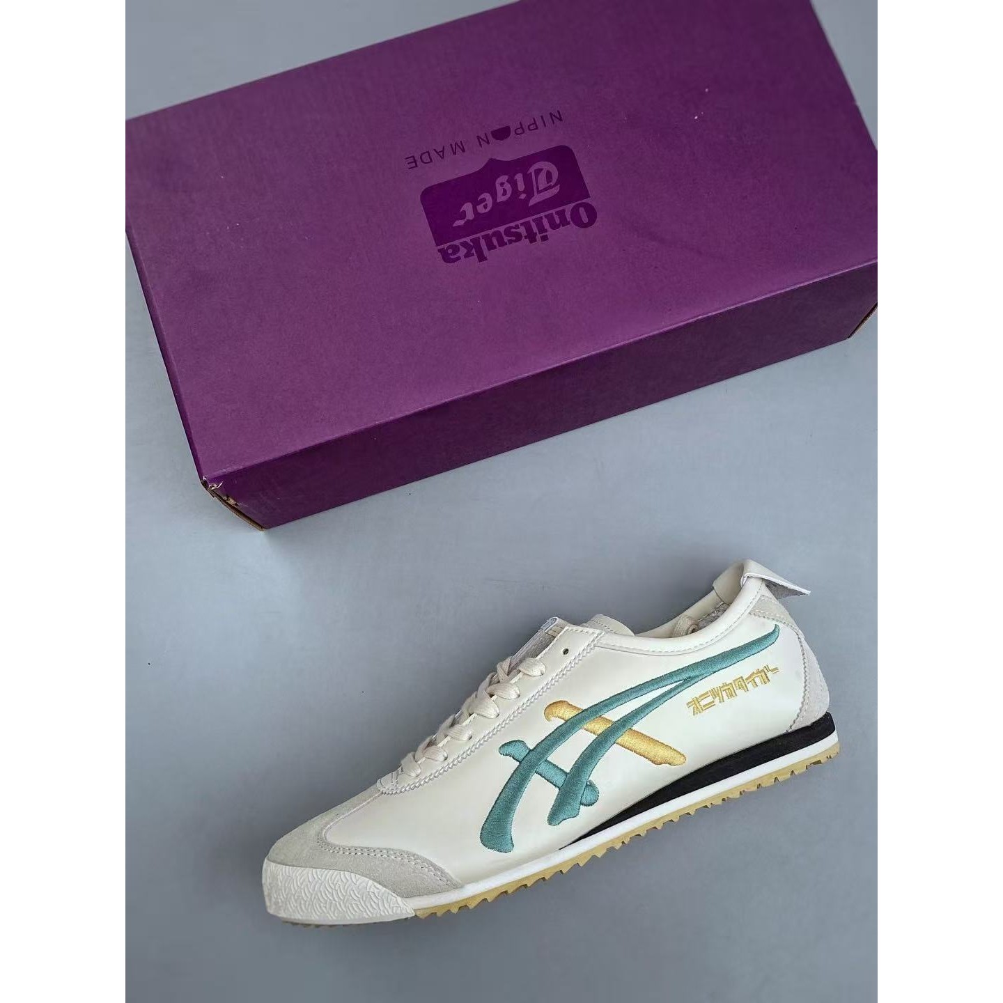 <p>ASICS 生活休闲鞋(白綠)&nbsp;</p>