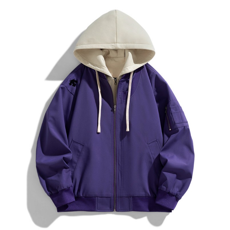 <p>DESCENTE 男士軟殼外套(靜謐紫)</p>