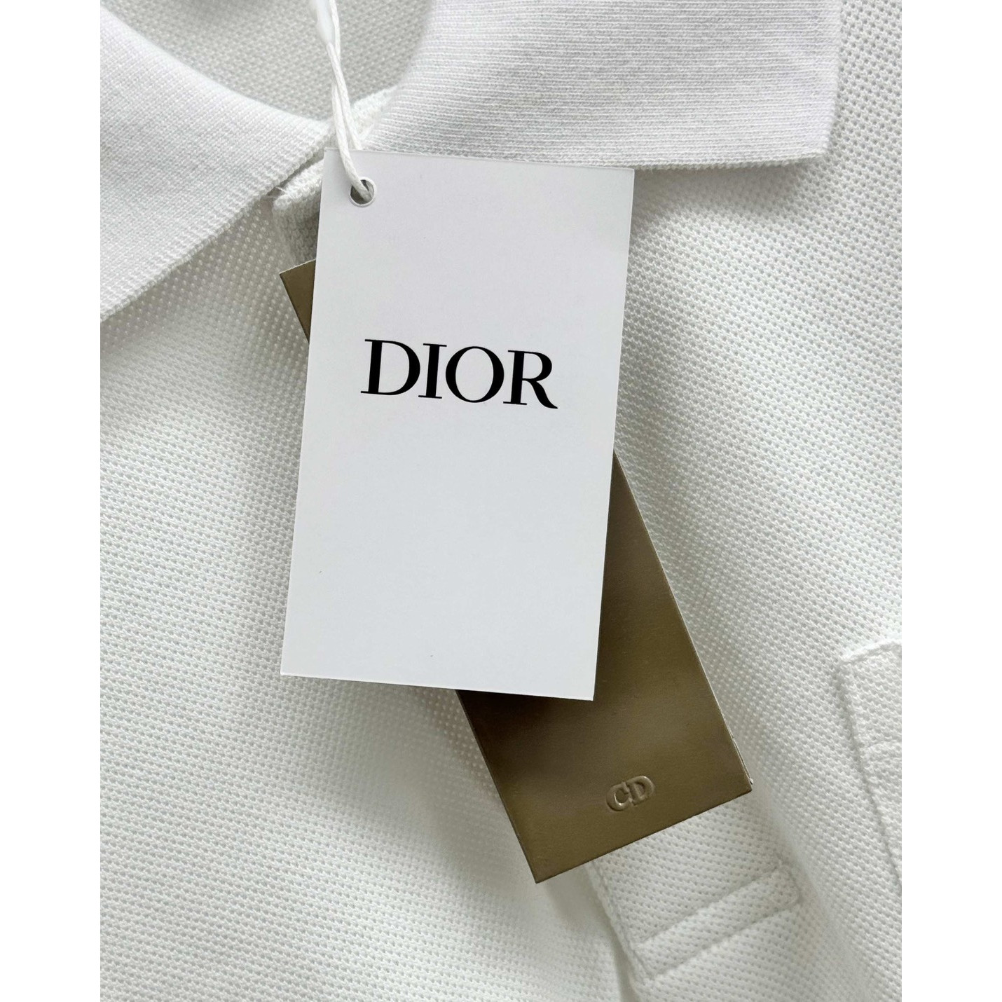 <p>DIOR&nbsp;短袖翻领polo衫(白)</p>