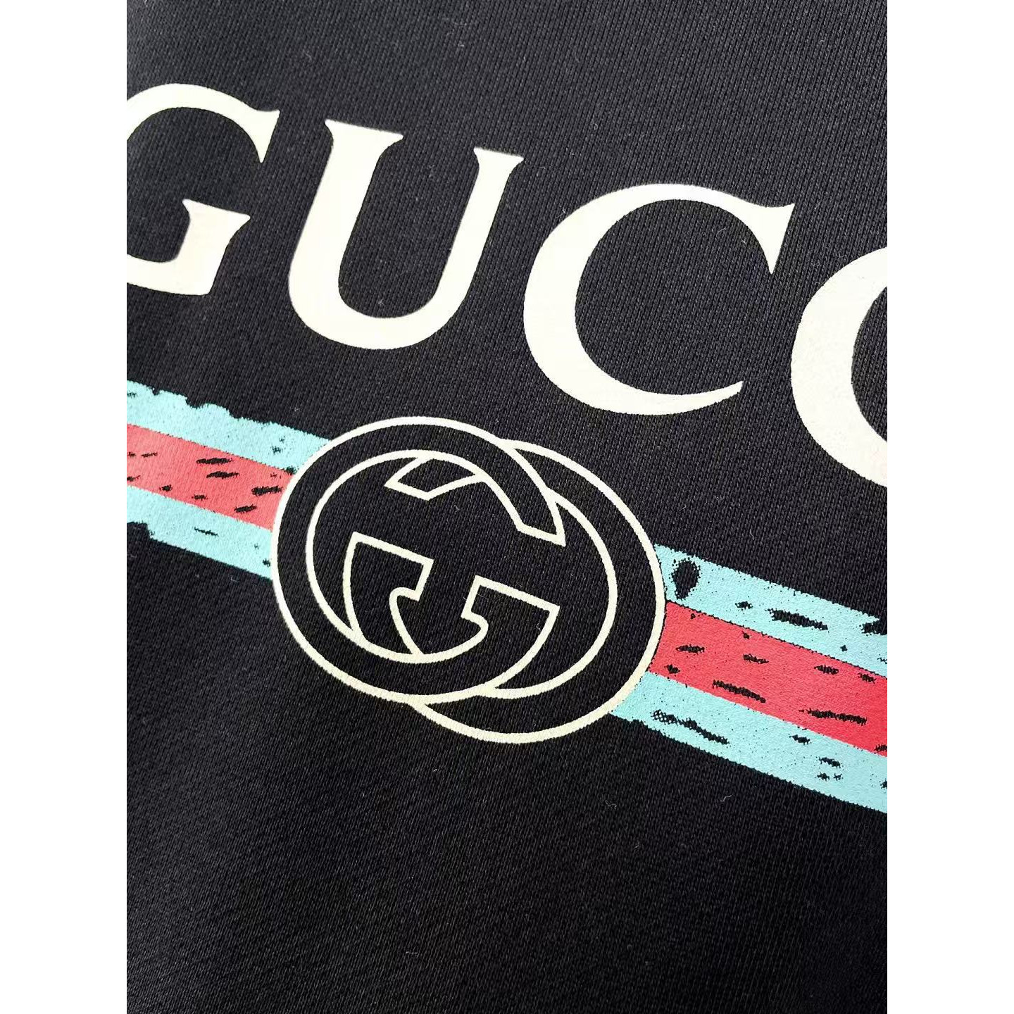 <p>GUCCI 圆领卫衣(黑)</p>