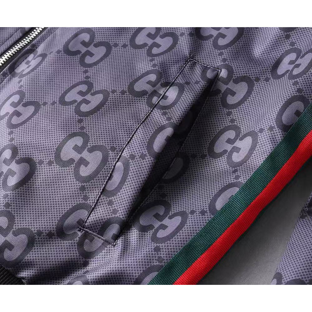 <p>GUCCI 男士夹克外套(深紫)</p>