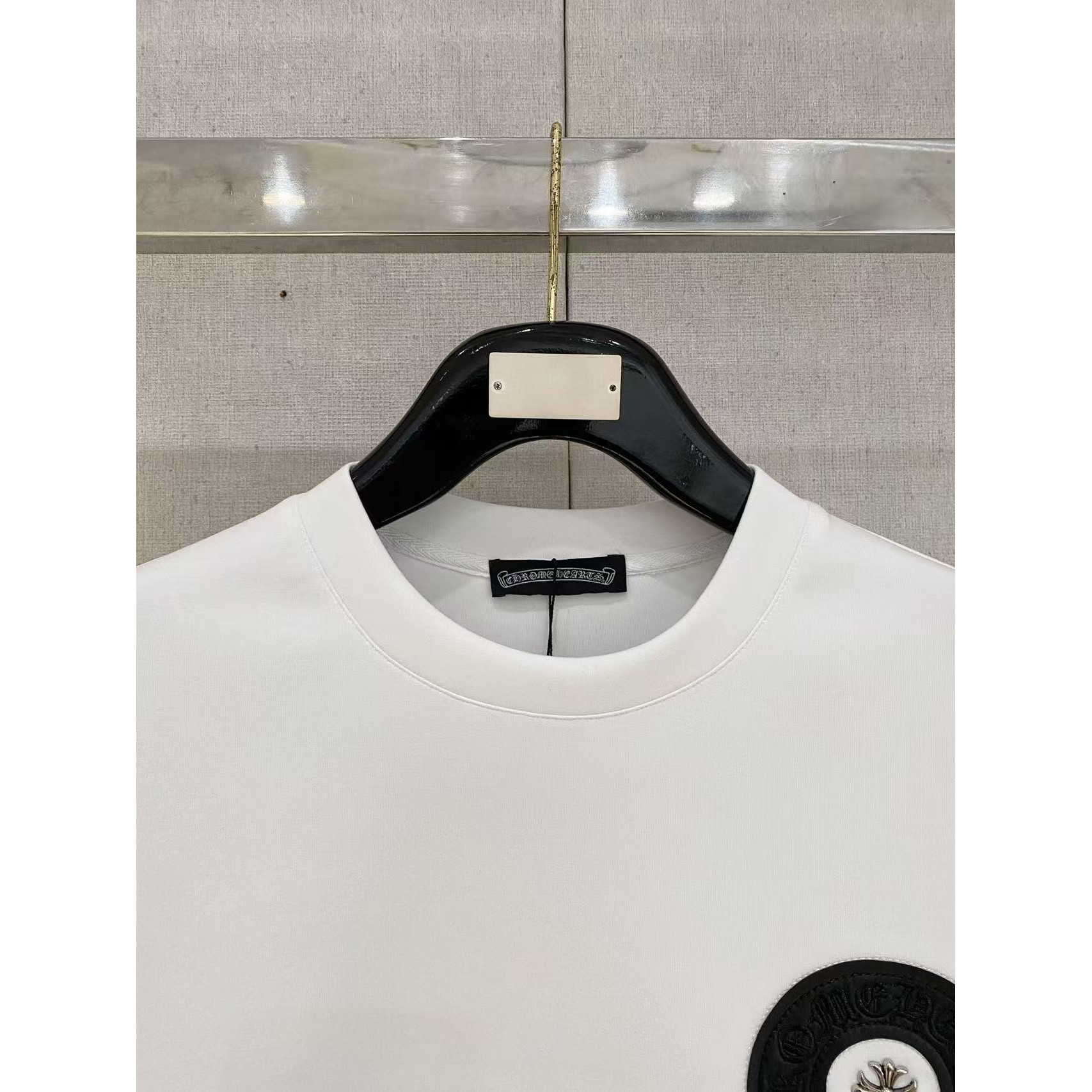 <p>CHROME HEARTS 太空棉卫衣(白)</p>