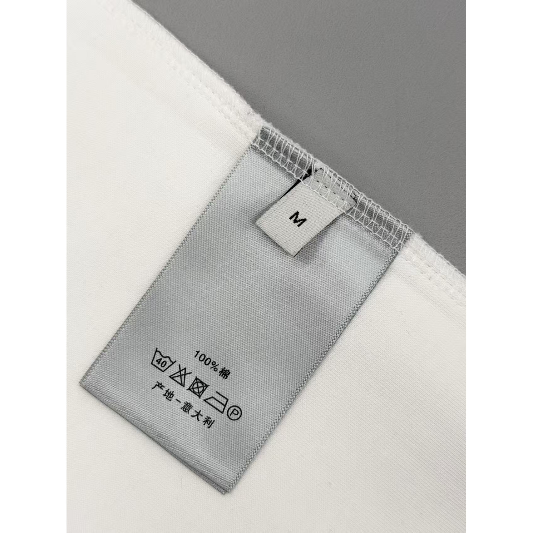 <p>DIOR&nbsp;刺绣短袖T恤(白)</p>