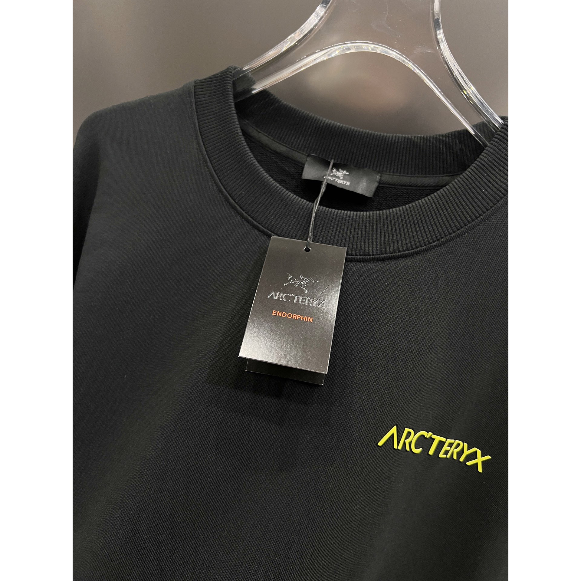 <p>Arc'teryx 圆领长袖卫衣(黑)</p>