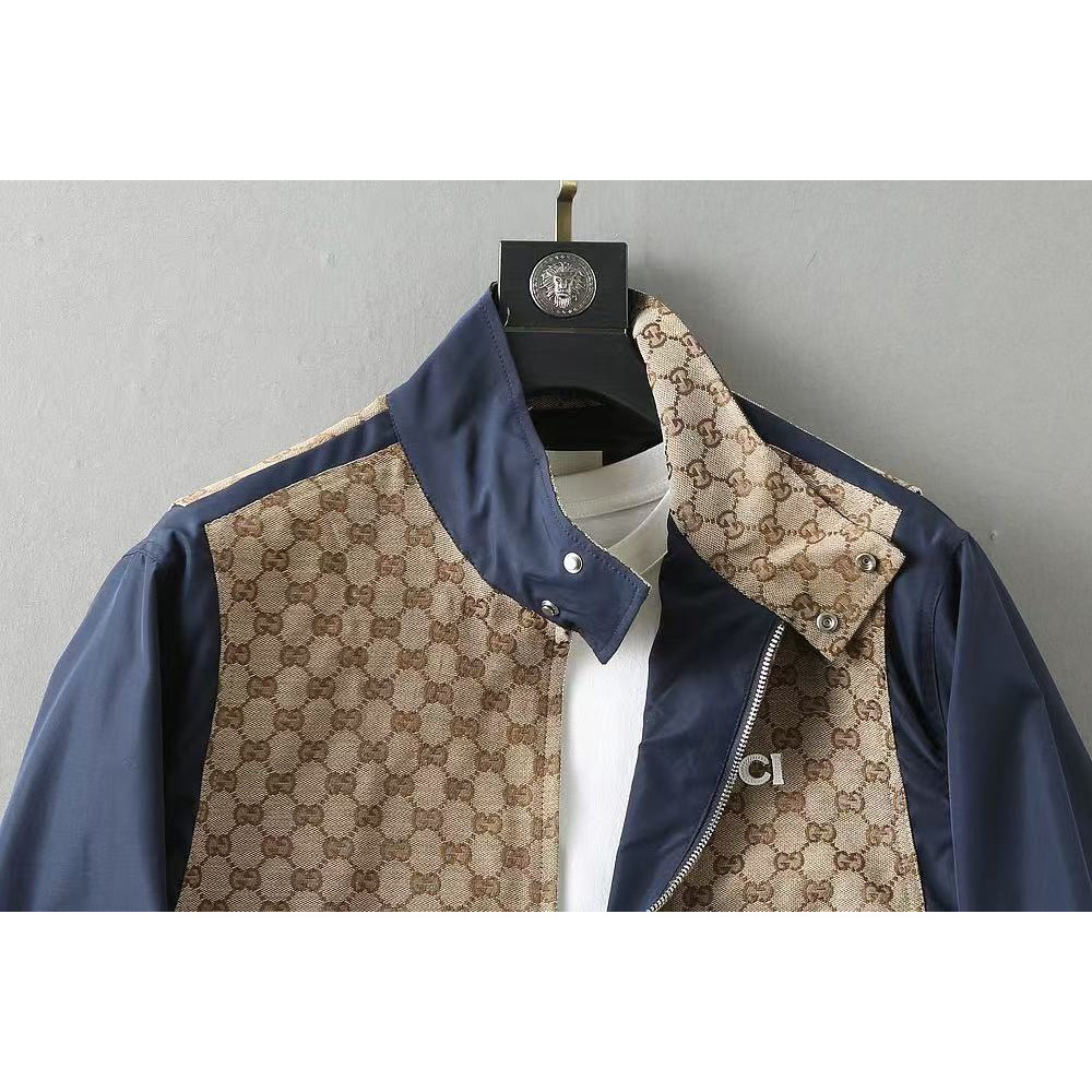 <p>GUCCI 男士夹克外套(800874)</p>