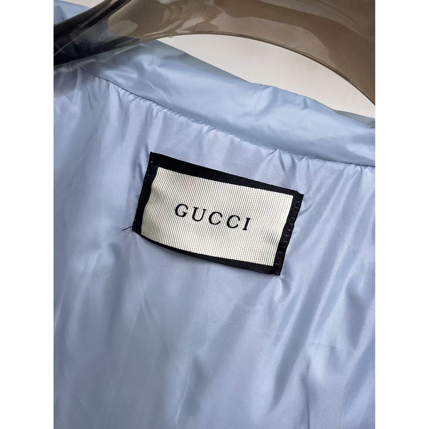 <p>GUCCI 秋冬新款羽绒服(藍)</p>
