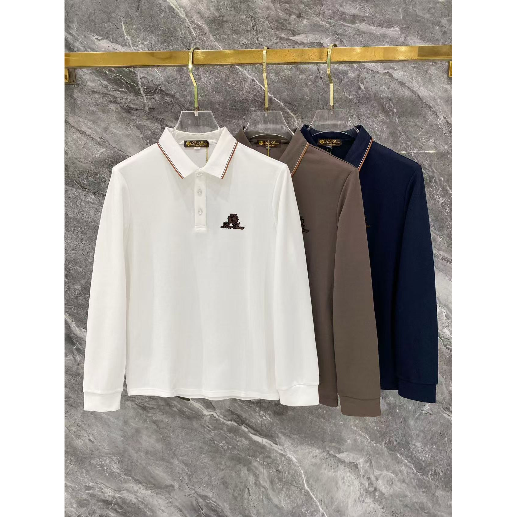 <p>Loro Piana 秋冬长袖Polo(783000)</p>