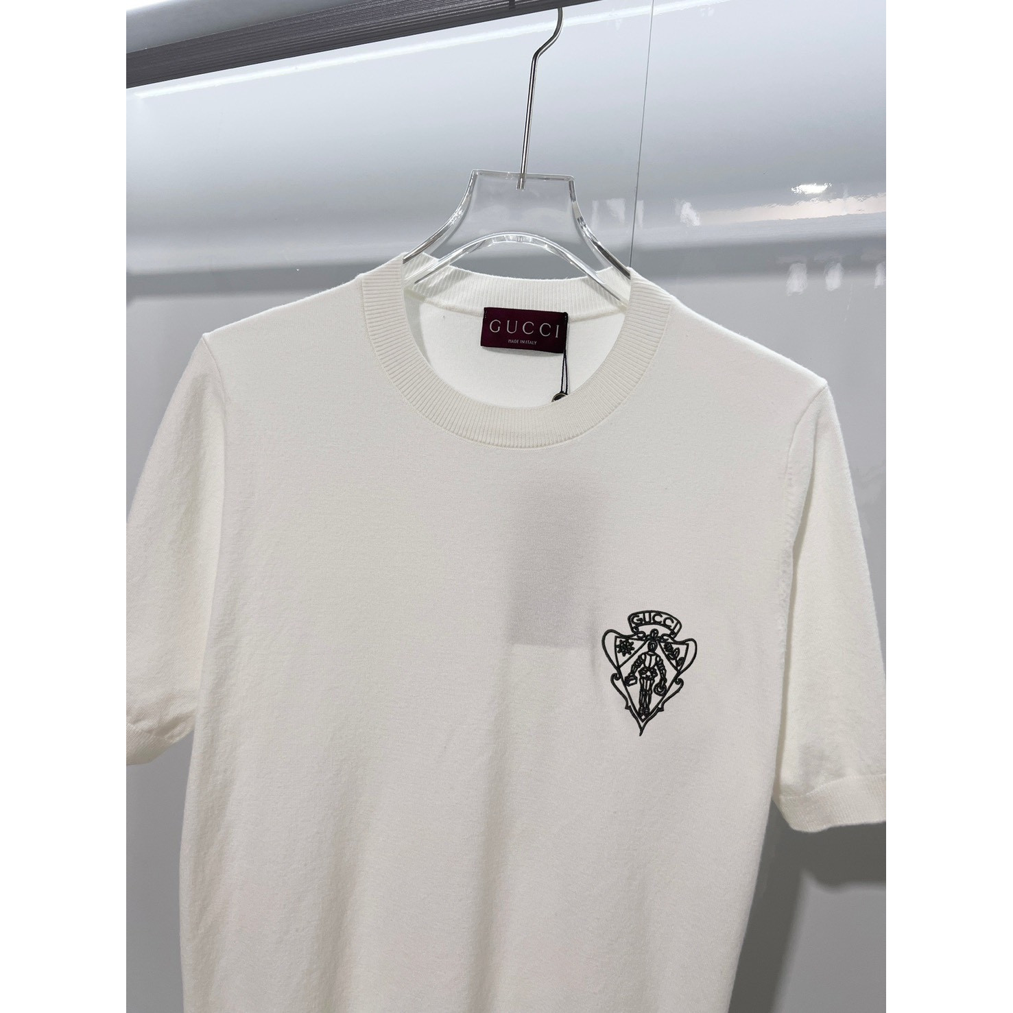 <p>GUCCI 针织衫圆领(白)</p>