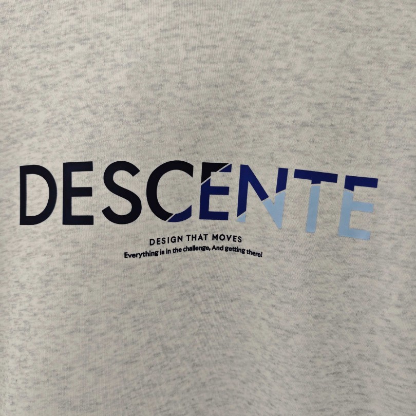 <p>DESCENTE 連帽長袖T恤(灰)</p>