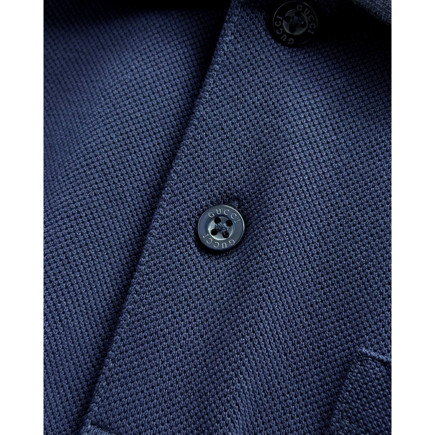 <p>GUCCI 短袖翻领polo衫(藏青)</p>