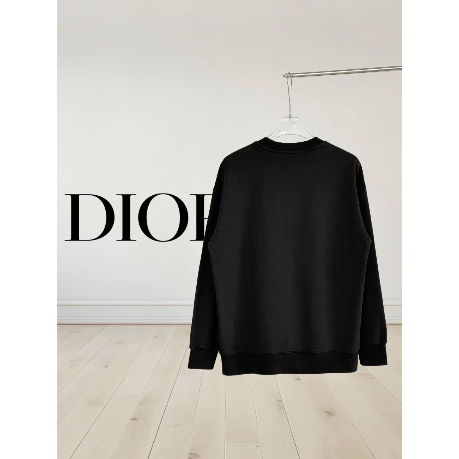 <p>DIOR&nbsp;CD刺绣圆领卫衣(白)</p>