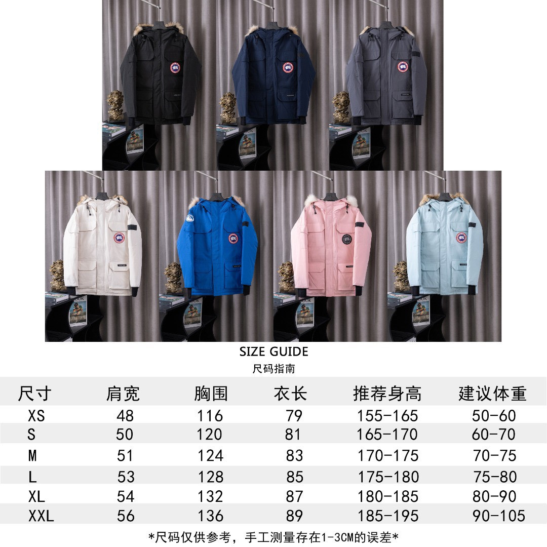 <p>Canada Goose 顶级狼毛Expedition 08款 4660M 远征派克羽绒服(宝蓝)</p>