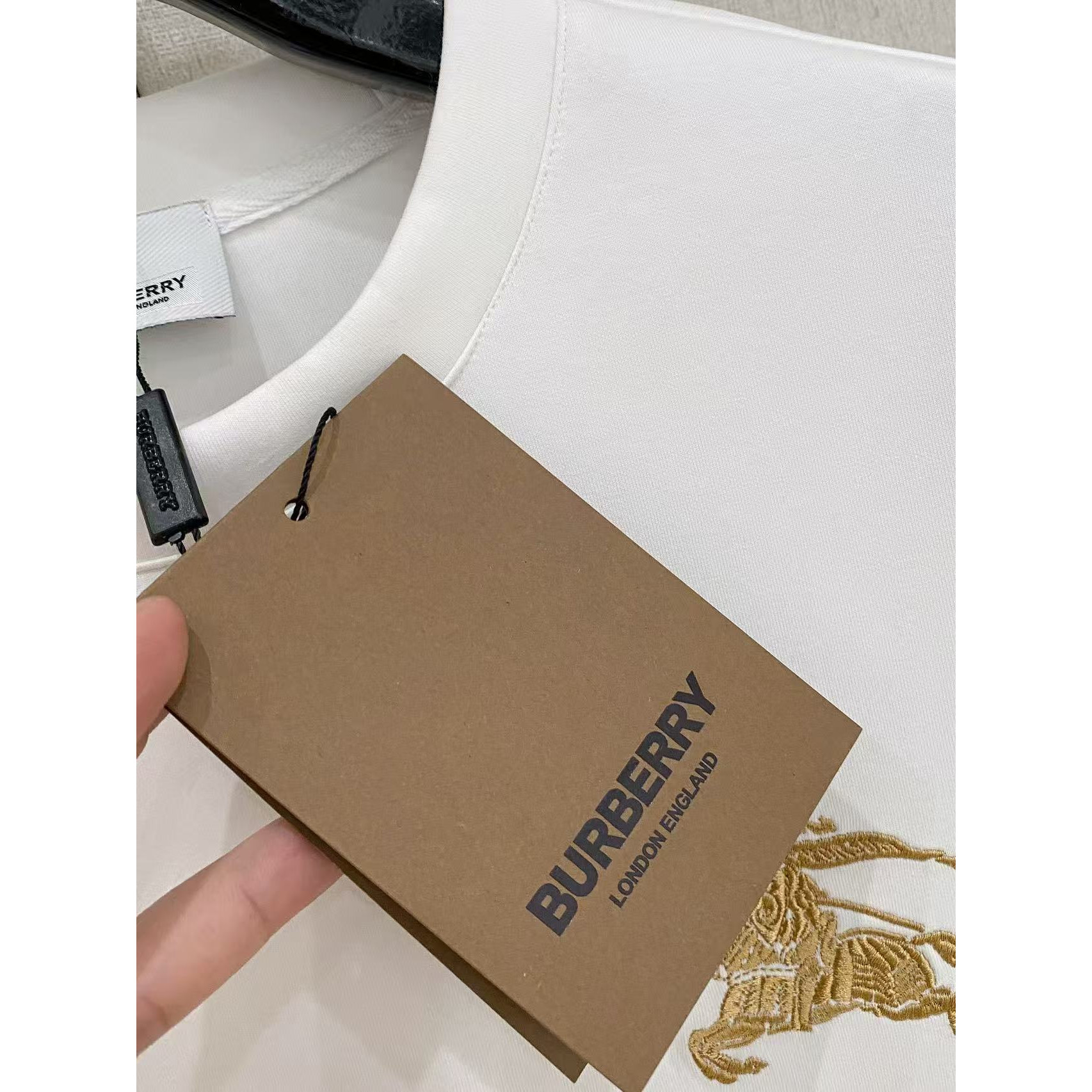 <p>BURBERRY 太空棉卫衣(白)</p>