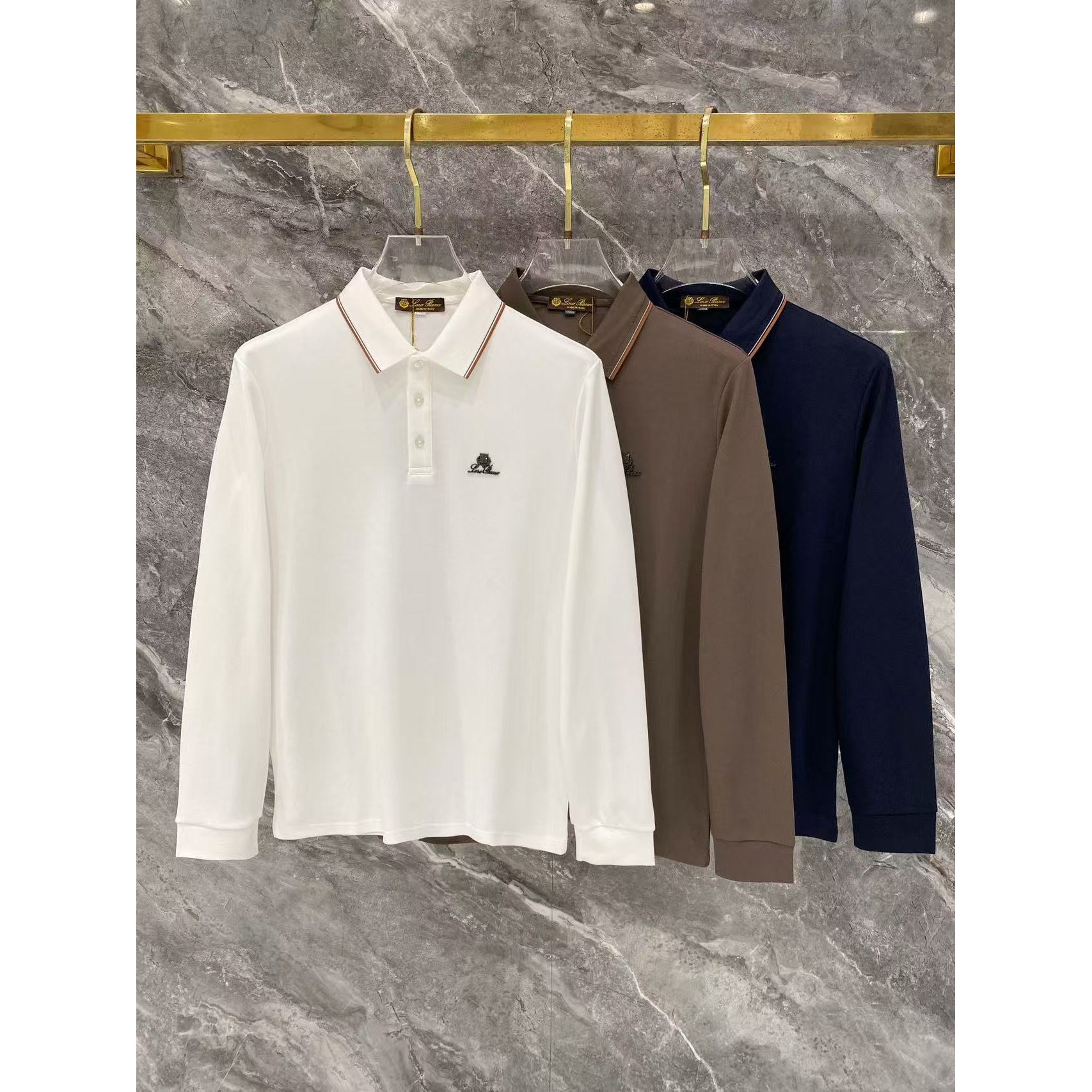 <p>Loro Piana 秋冬长袖Polo(783005)</p>