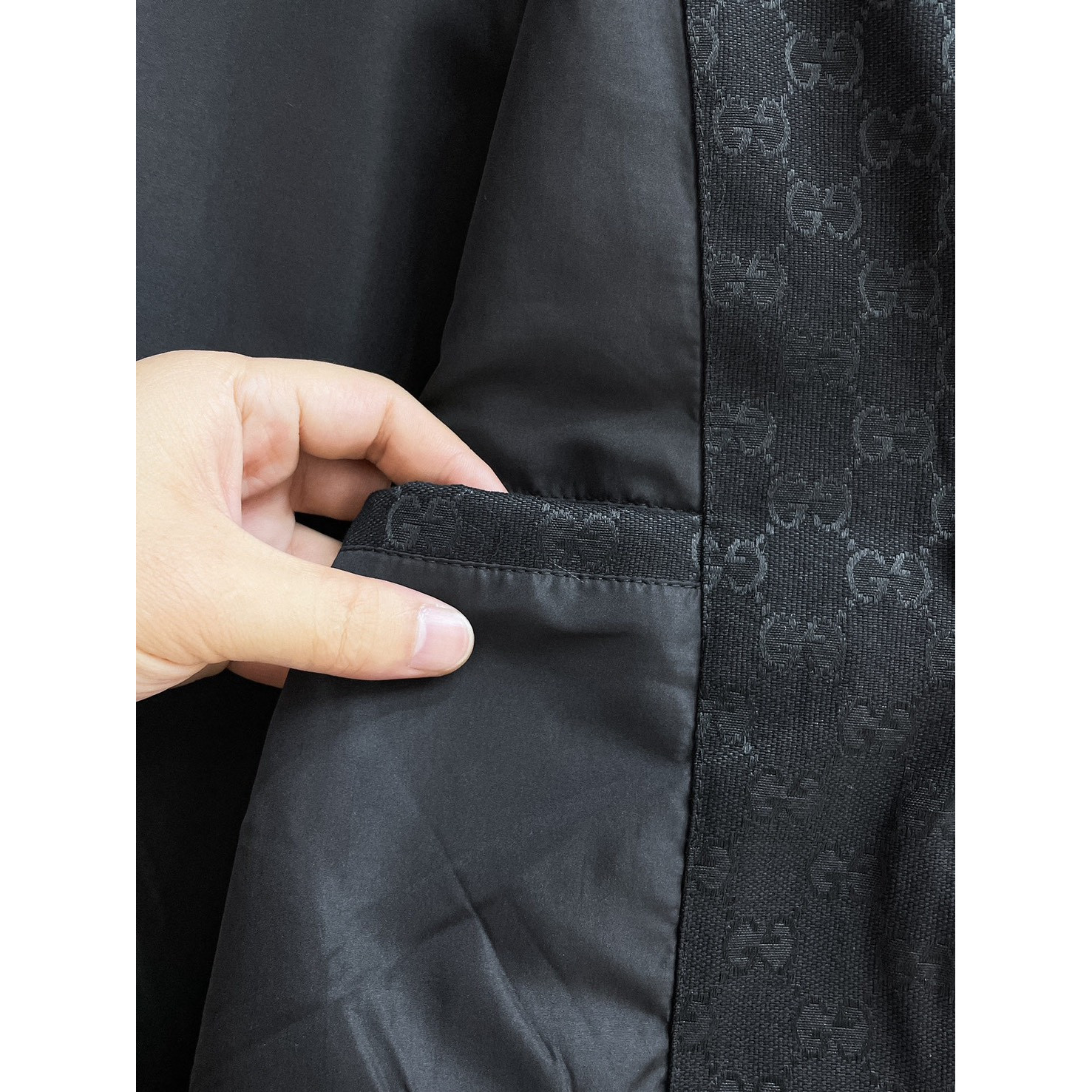 <p>GUCCI 男士夹克外套(黑)</p>