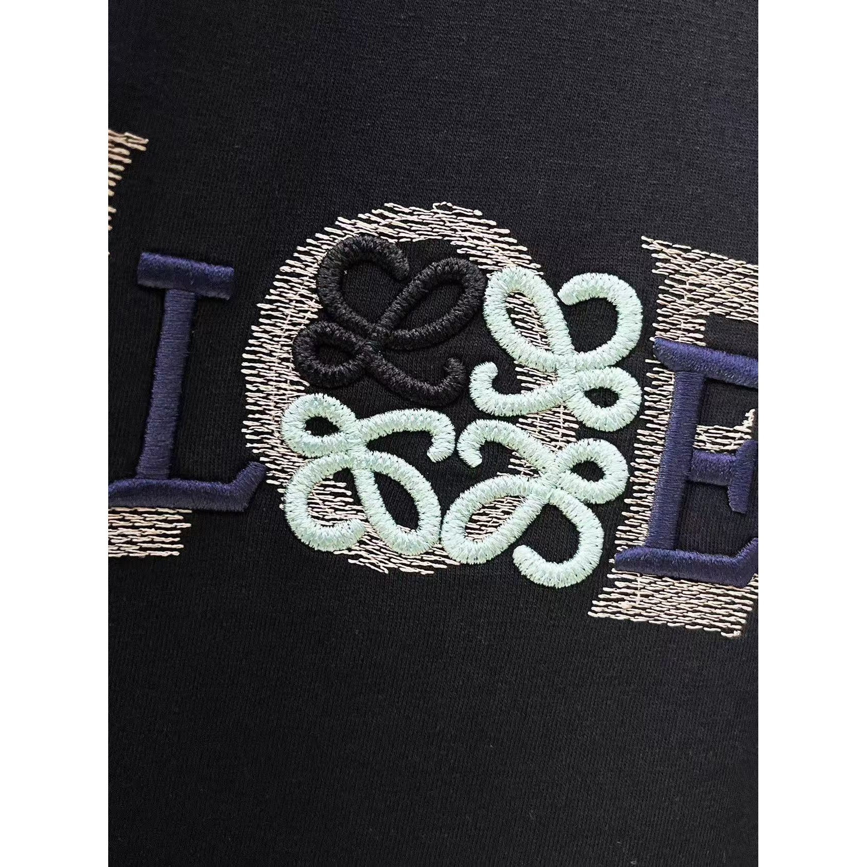 <p>LOEWE 专柜新款短袖T恤(黑)</p>