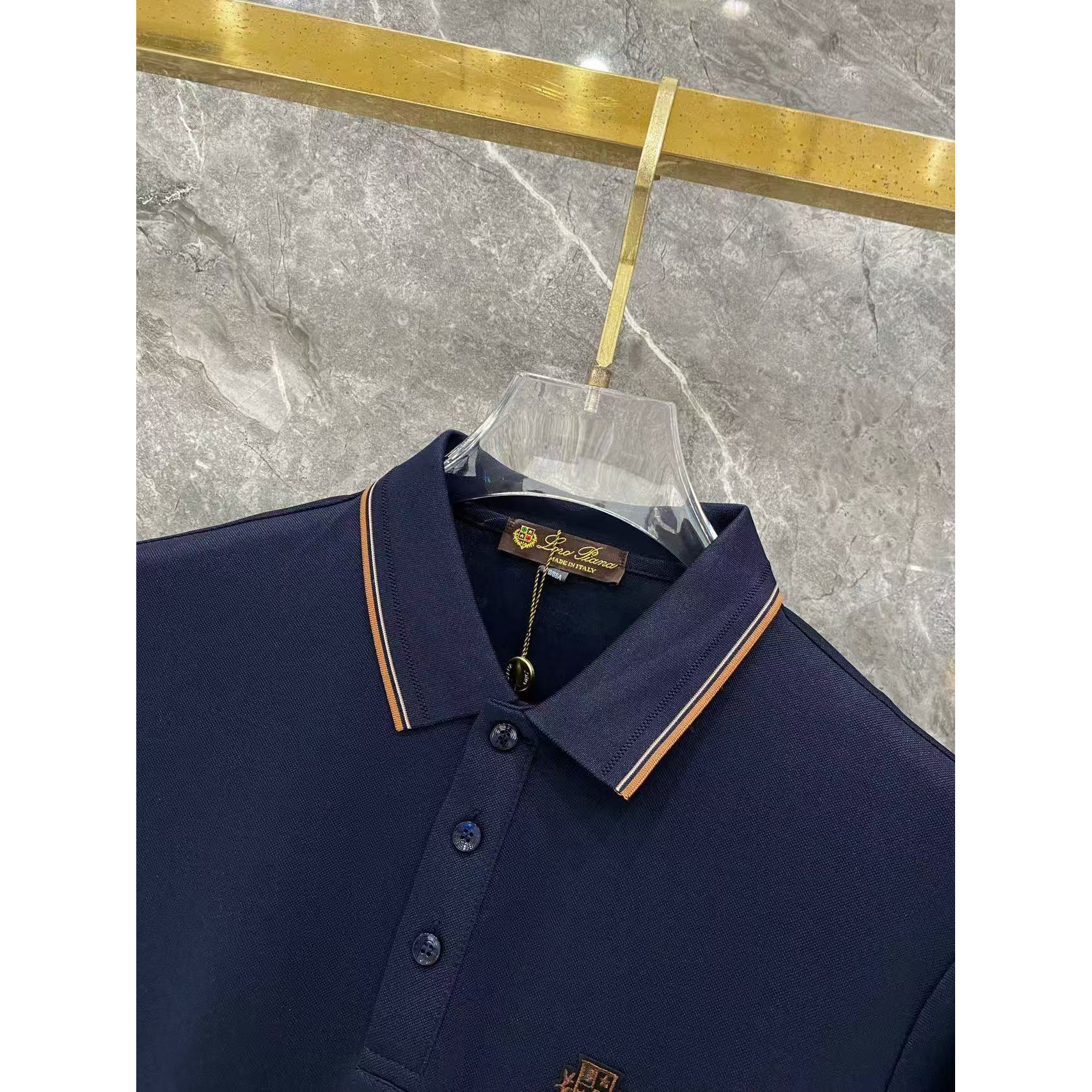 <p>Loro Piana 秋冬长袖Polo(783000)</p>