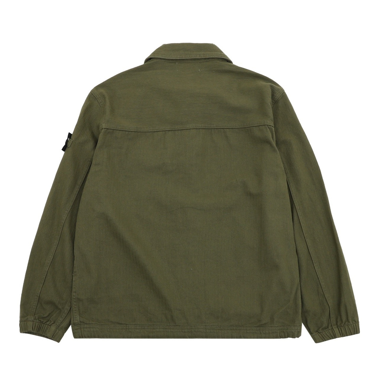 <p>Stone Island 户外口袋长款衬衫外套(綠)</p>