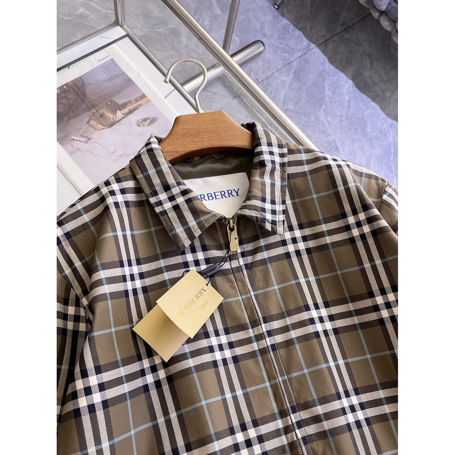 <p>BURBERRY 男士夹克外套</p>