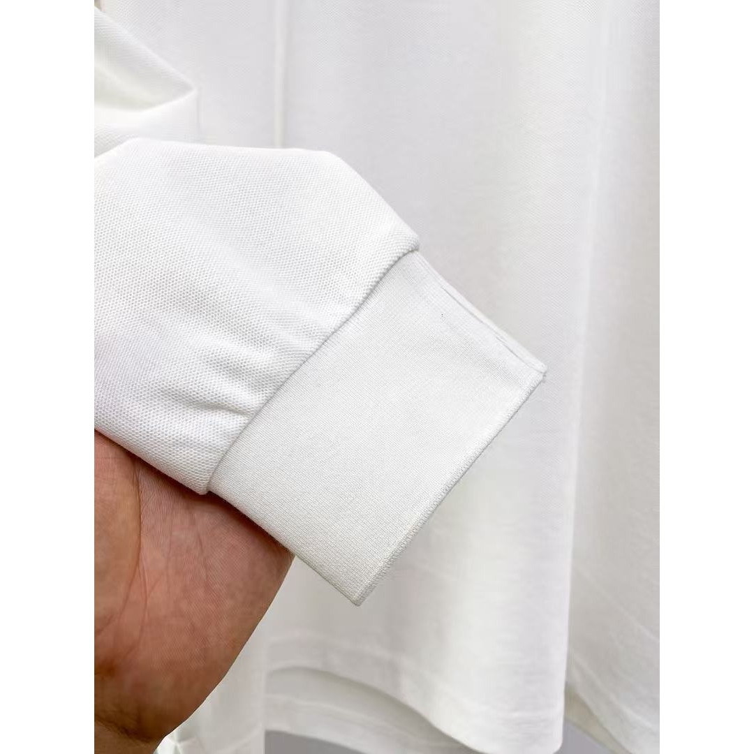 <p>BURBERRY 长袖Polo衫(白)</p>